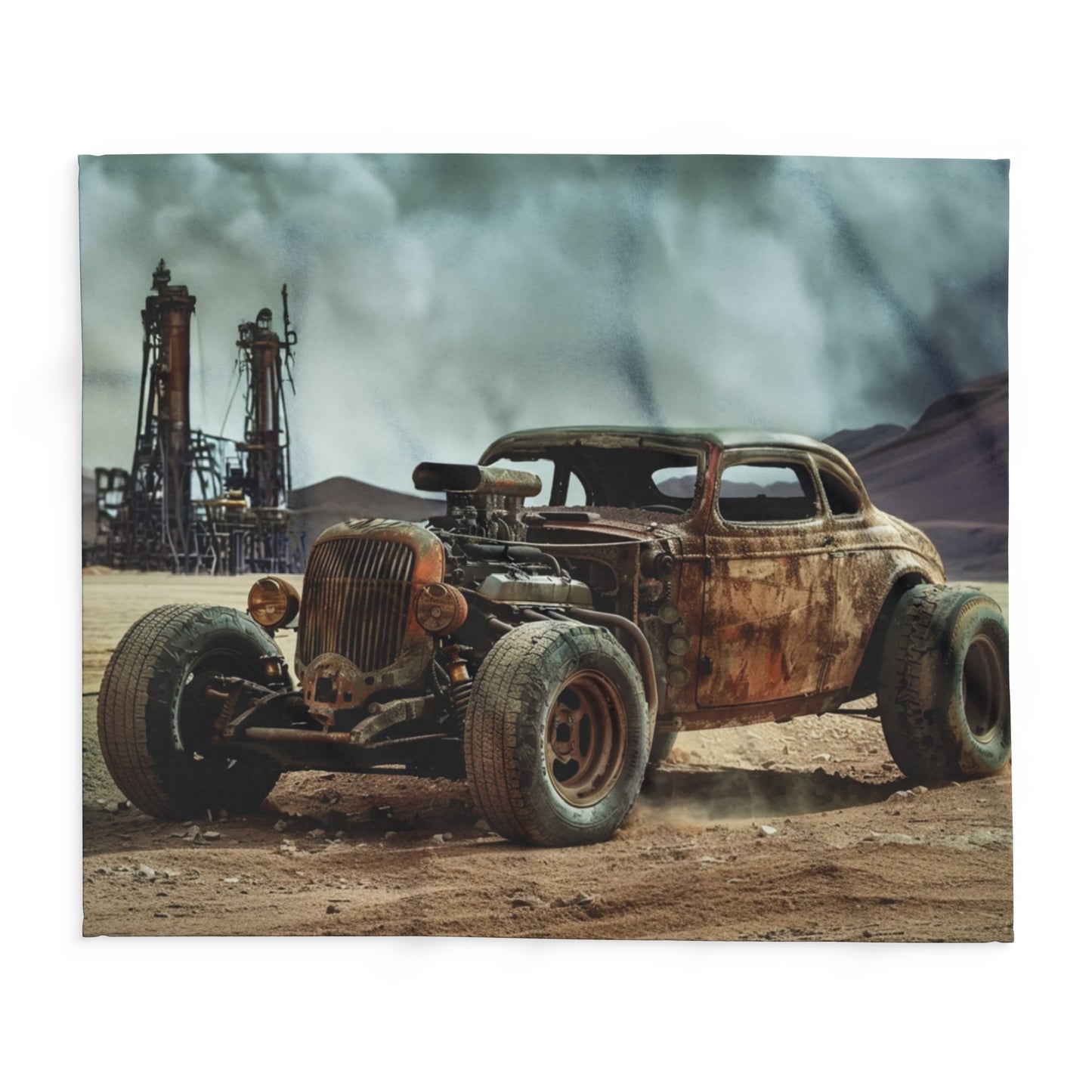 Car 1 Arctic Fleece Blanket - USA