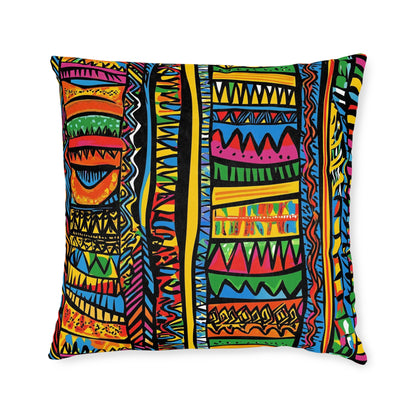 African 4 - Square Pillow - UK