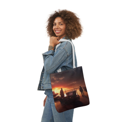 Seascape #6 - Polyester Canvas Tote Bag (AOP)