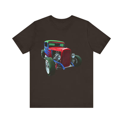 Hot Rod 4 - Jersey Short Sleeve Tee - USA