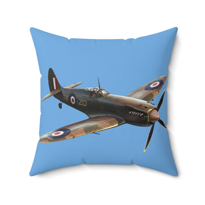 Spitfire - Spun Polyester Square Pillow - USA