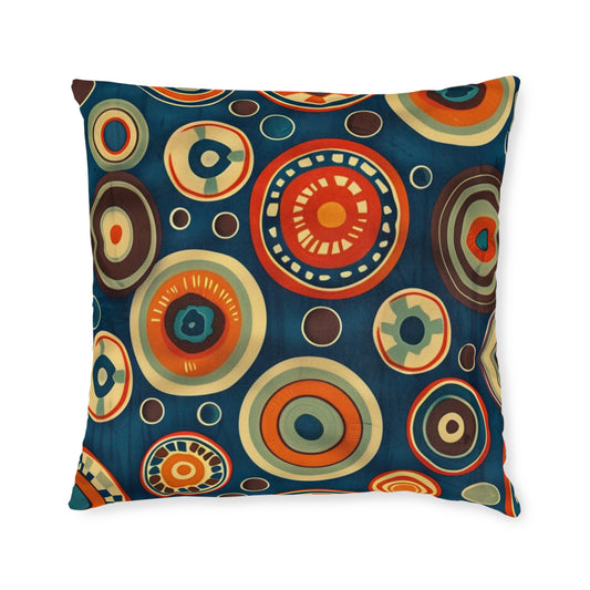 Retro 1 - Square Pillow - UK