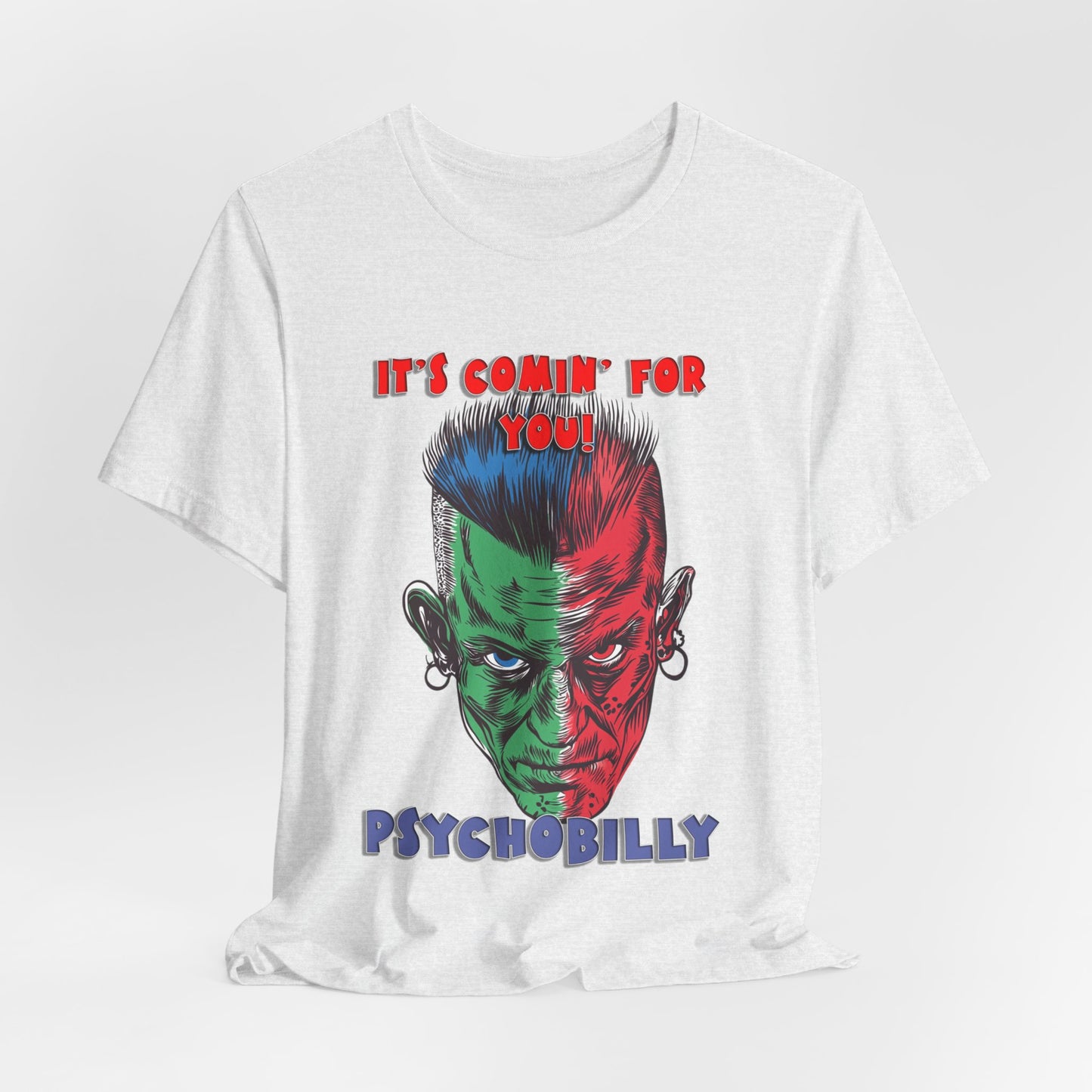 Psychobilly 1 - Jersey Short Sleeve Tee - USA