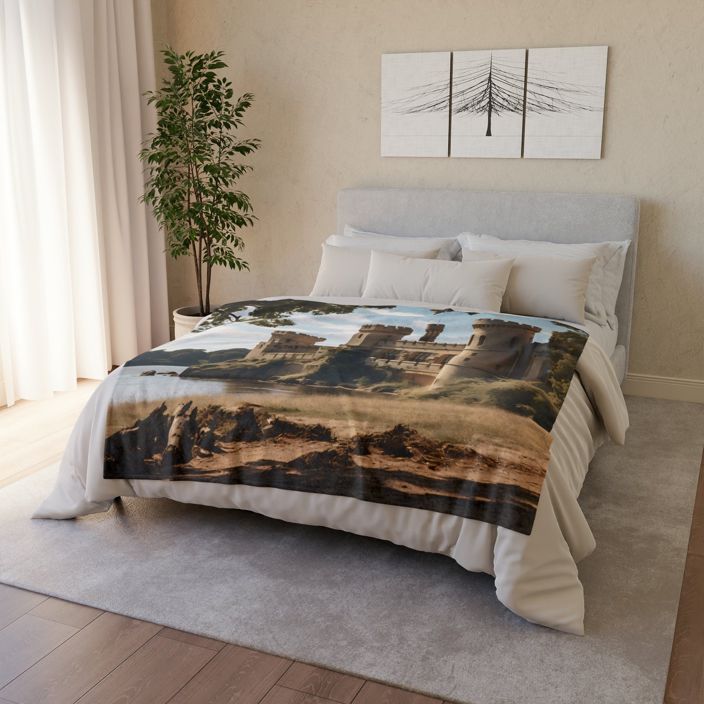 English Country House #5 - Soft Polyester Blanket