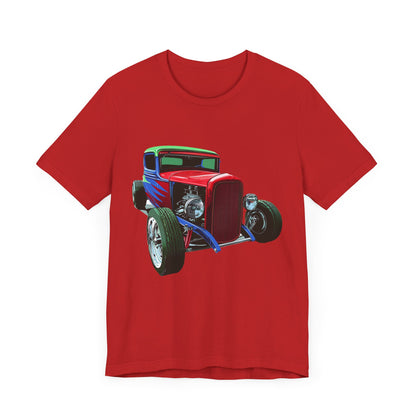 Hot Rod 4 - Jersey Short Sleeve Tee - USA
