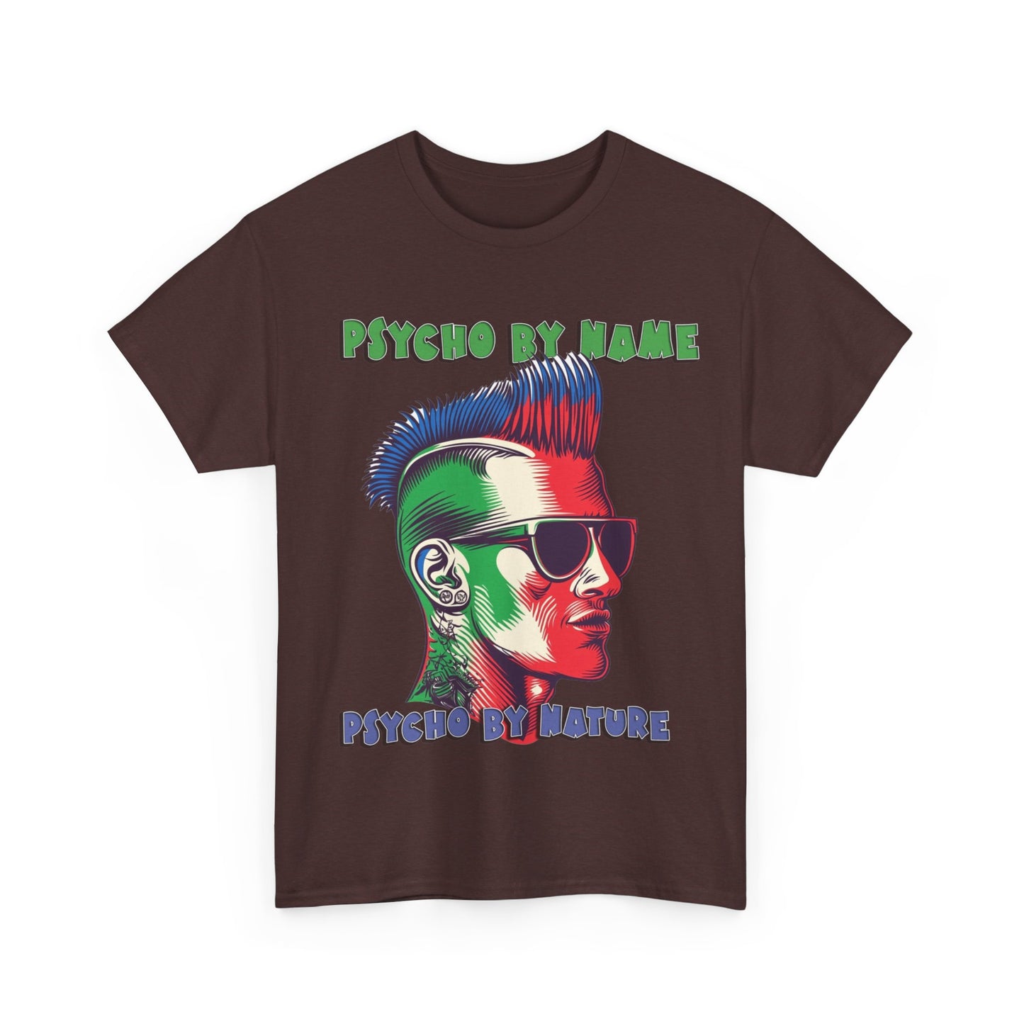 Psycho 7 - Unisex Heavy Cotton Tee - UK