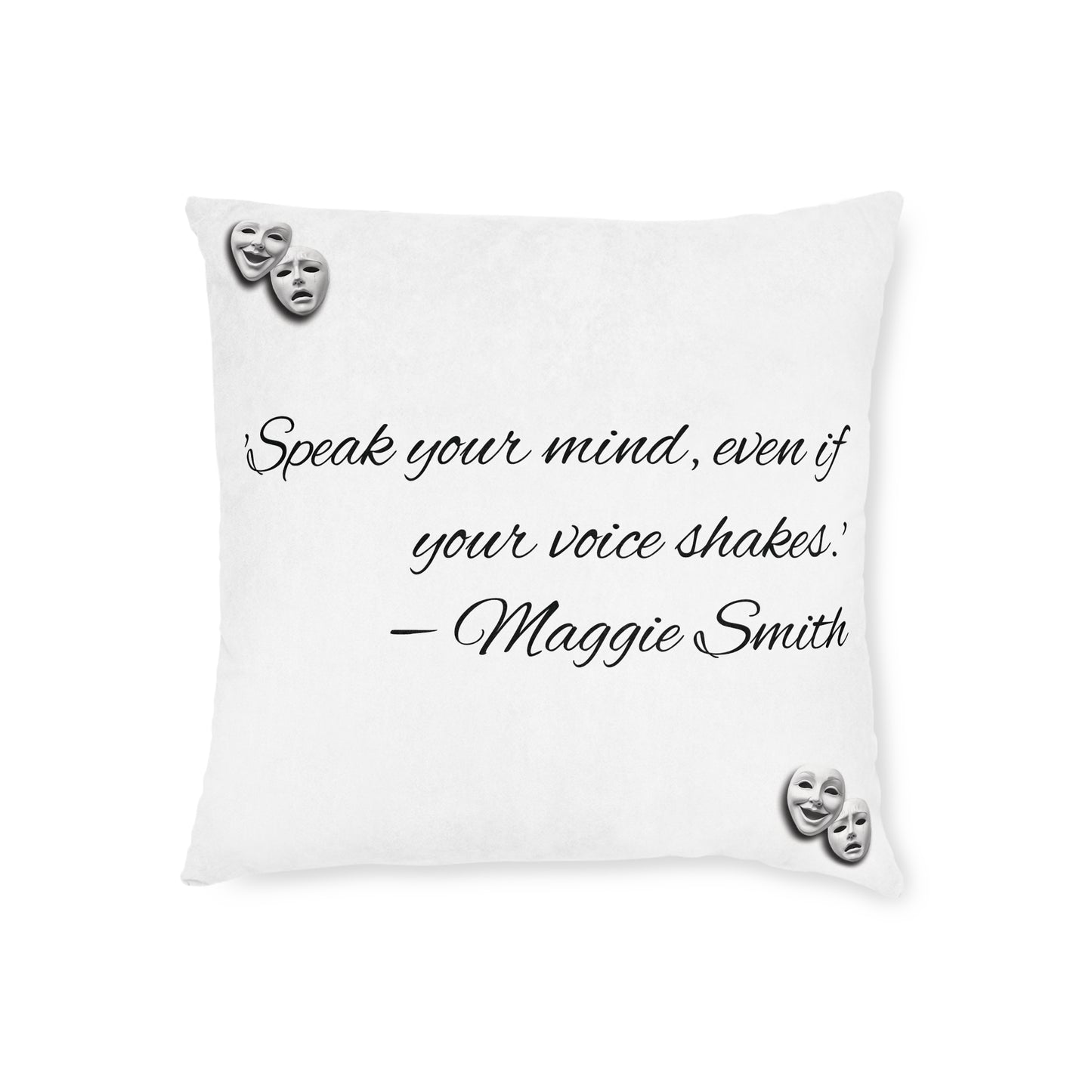 Famous Quotes - Square Pillow UK