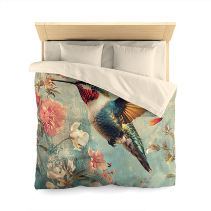 Beautiful Hummingbird  - Microfiber Duvet Cover USA and UK