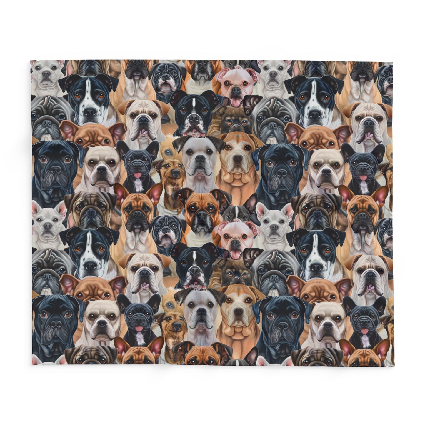 Dog Collage #2 Arctic Fleece Blanket - UK, EU