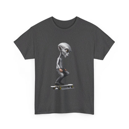 Alien Skater - Unisex Heavy Cotton Tee - USA