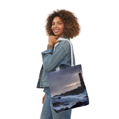 Seascape #3 - Polyester Canvas Tote Bag (AOP)