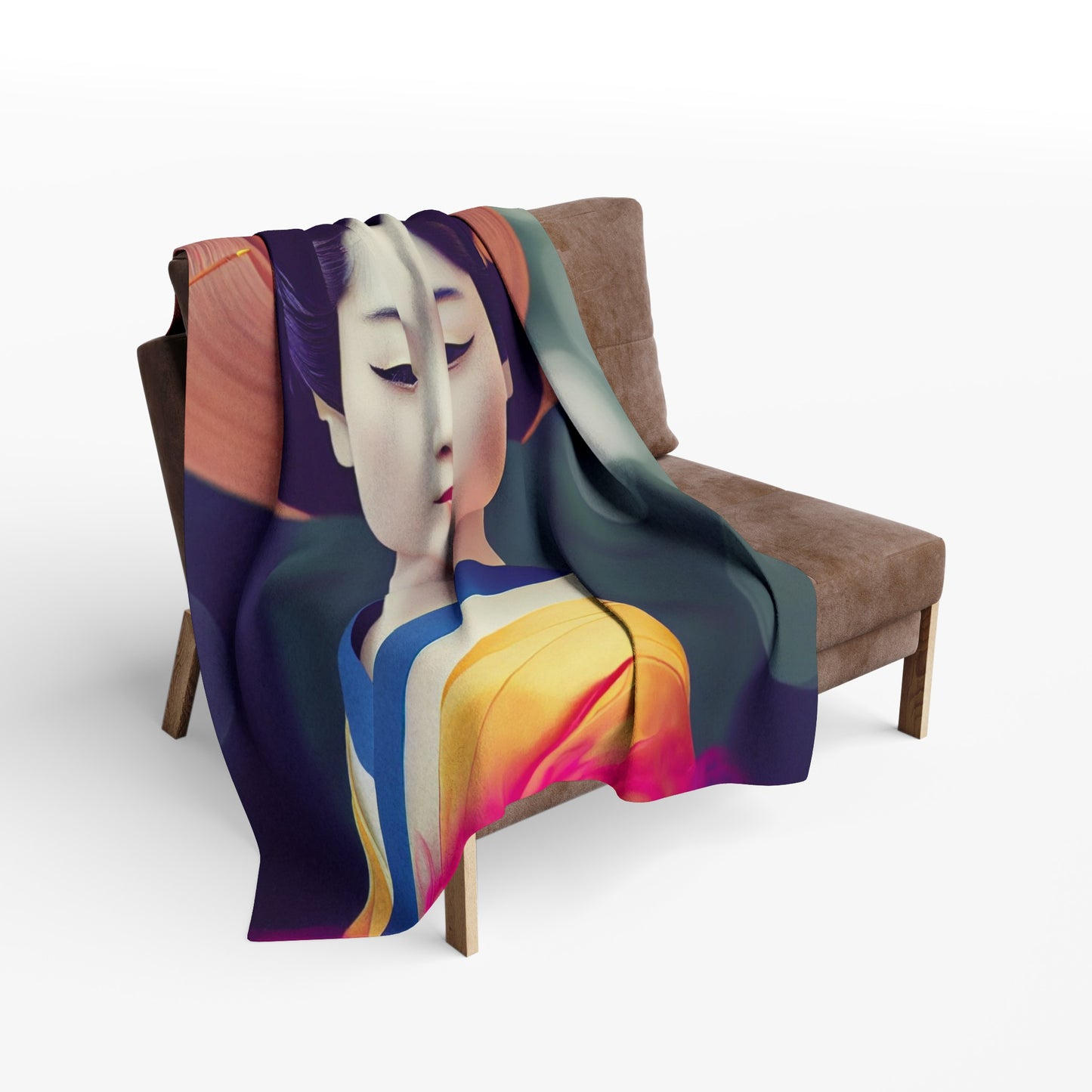 Geisha #3 Arctic Fleece Blanket
