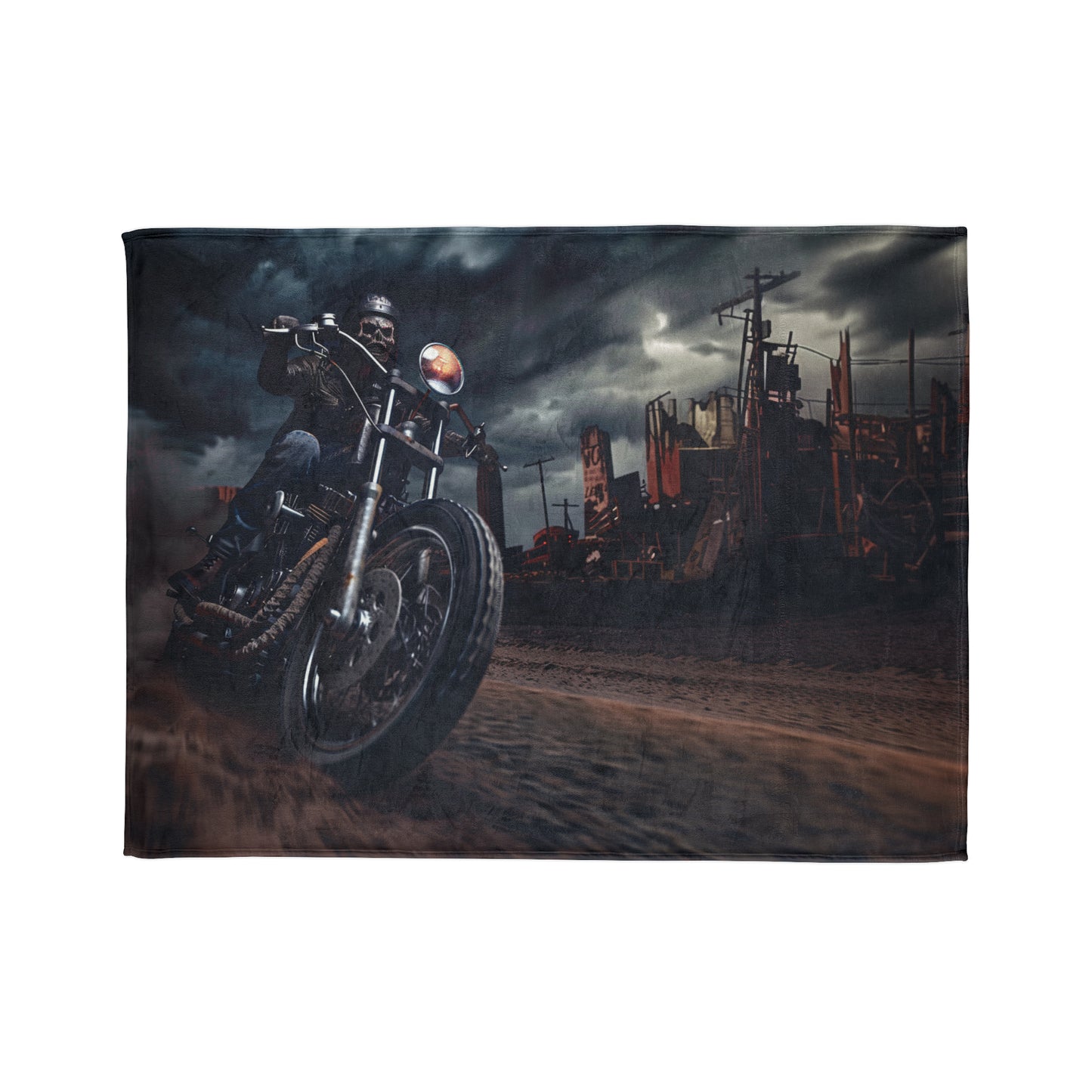 Biker #2 - Soft Polyester Blanket