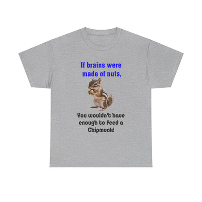 Chipmunk - Unisex Heavy Cotton Tee - UK