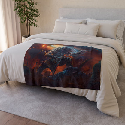 Heavy Metal- Soft Polyester Blanket USA