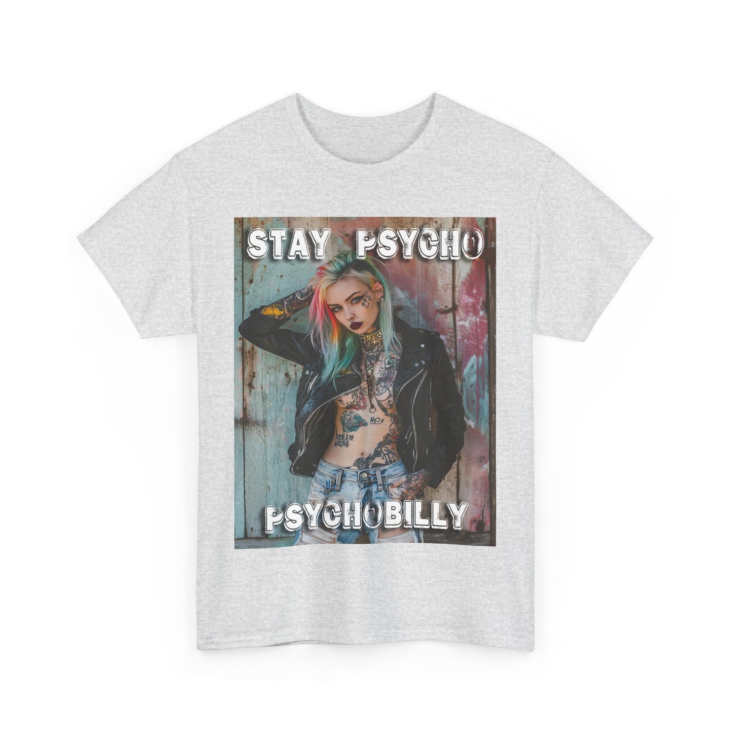 Psycho 4 - Unisex Heavy Cotton Tee - UK