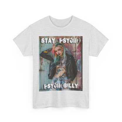 Psycho 4 - Unisex Heavy Cotton Tee - UK
