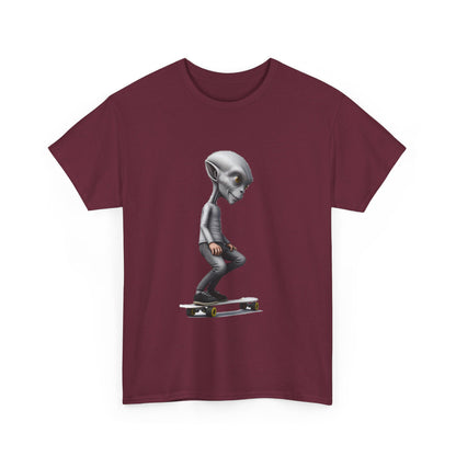 Alien Skater - Unisex Heavy Cotton Tee - USA