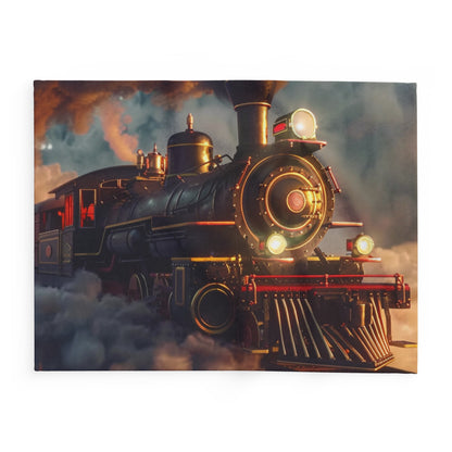 Steam Train #2 - Arctic Fleece Blanket - UK, USA