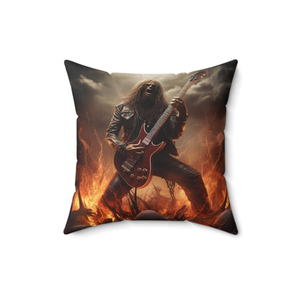Heavy Metal #4  - Spun Polyester Pillow USA