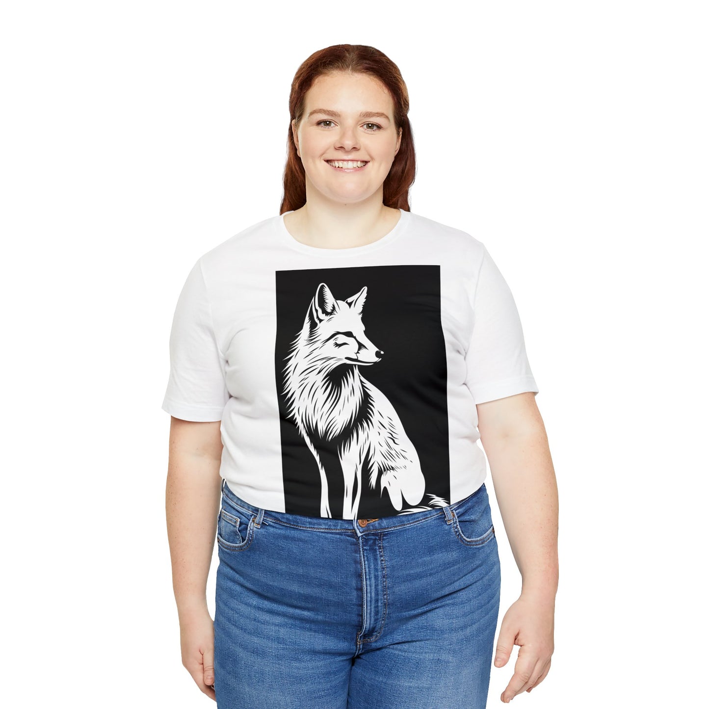Fox Silhouette Unisex Jersey Short Sleeve Tee