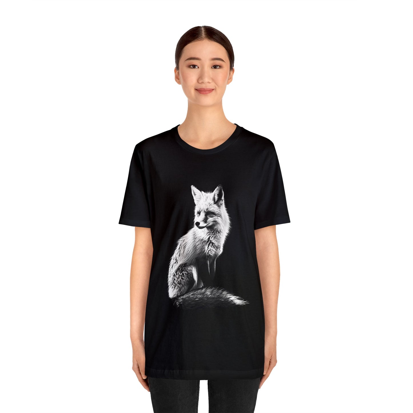 Fox Silhouette Unisex Jersey Short Sleeve Tee