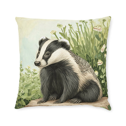 Badger 2 - Square Pillow - UK