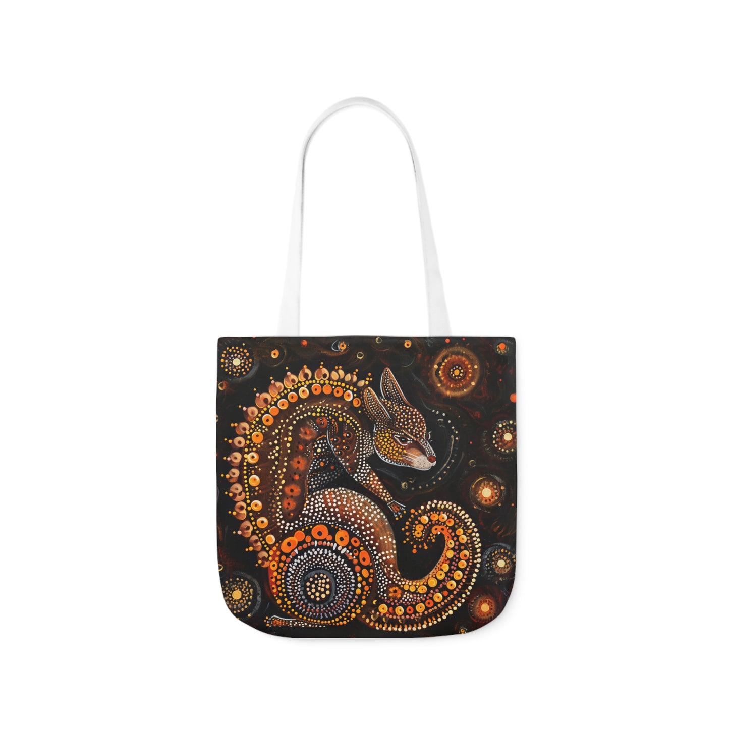 Native Australian Art #3 - Polyester Canvas Tote Bag (AOP)
