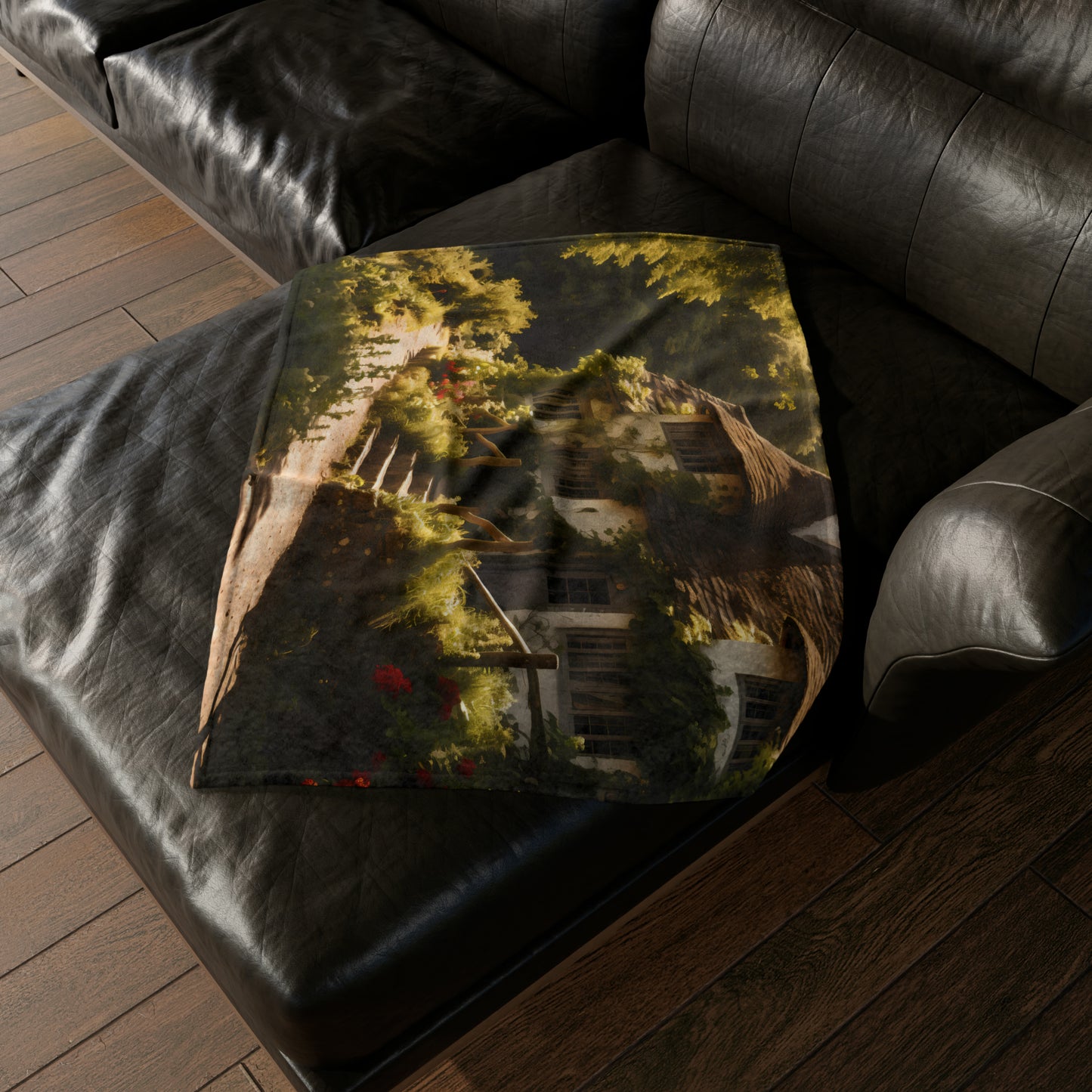 English Country House #1 - Soft Polyester Blanket