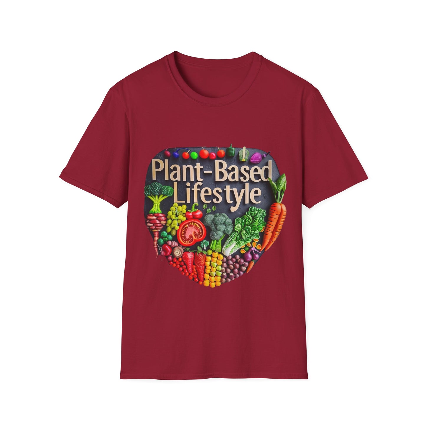 Plant Based Lifestyle #1 - Unisex Softstyle T-Shirt (UK)