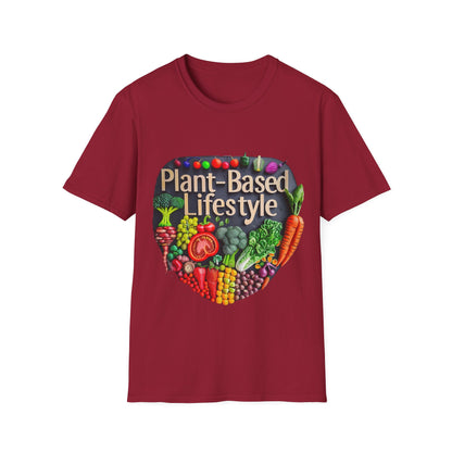 Plant Based Lifestyle #1 - Unisex Softstyle T-Shirt (UK)