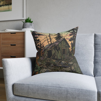 Huckleberry's House - Square Pillow - UK