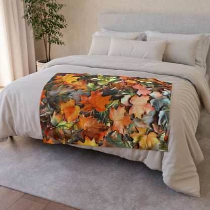 Autumn Floor - Soft Polyester Blanket