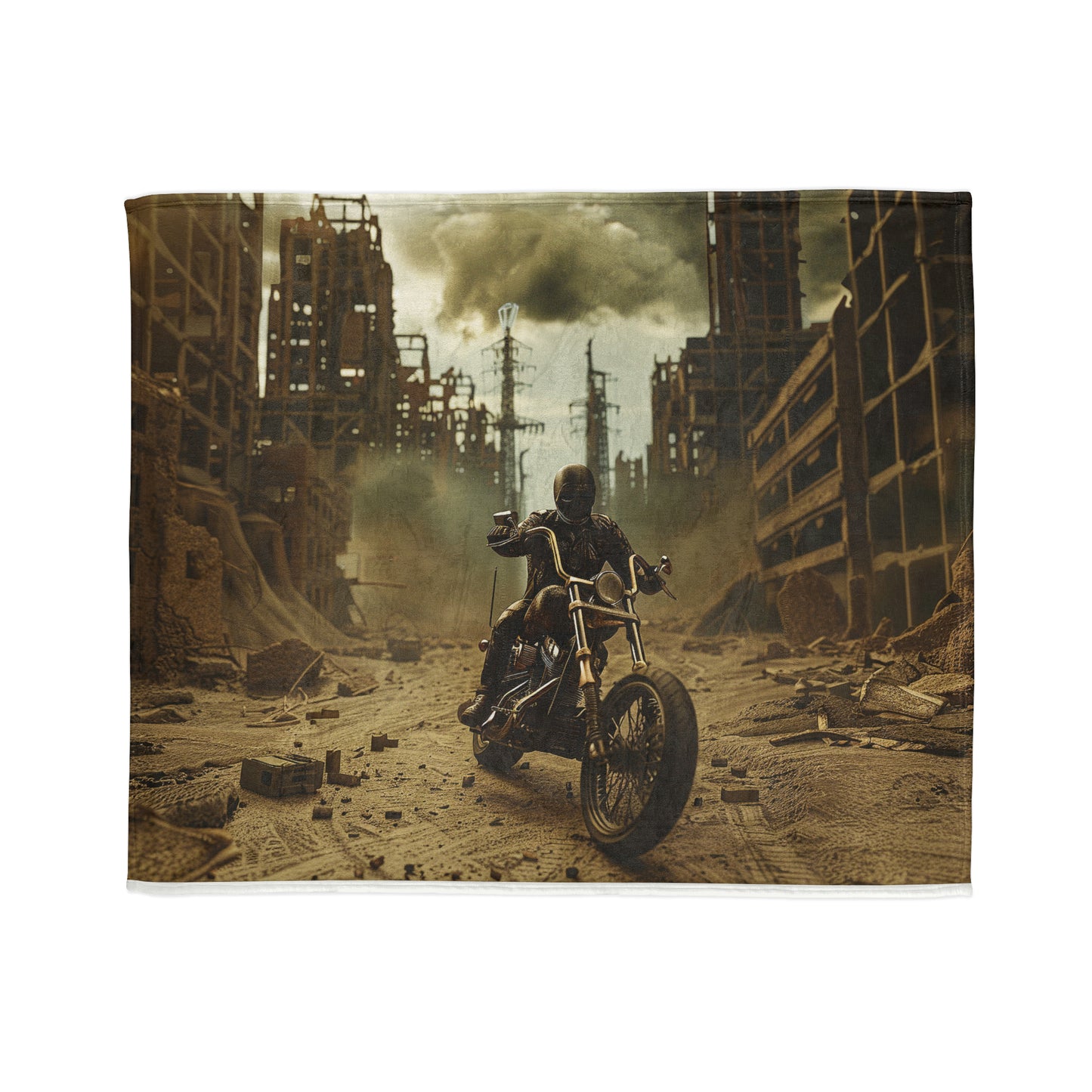 Biker #3 - Soft Polyester Blanket