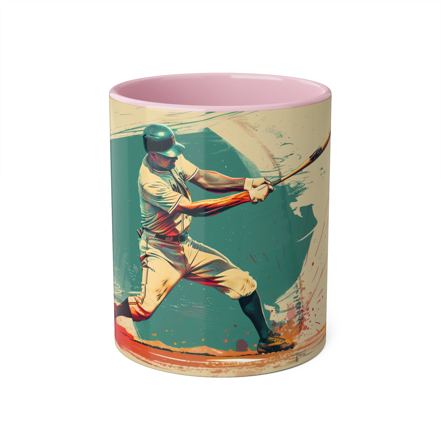Baseball Accent Mug -11oz  Canada Only