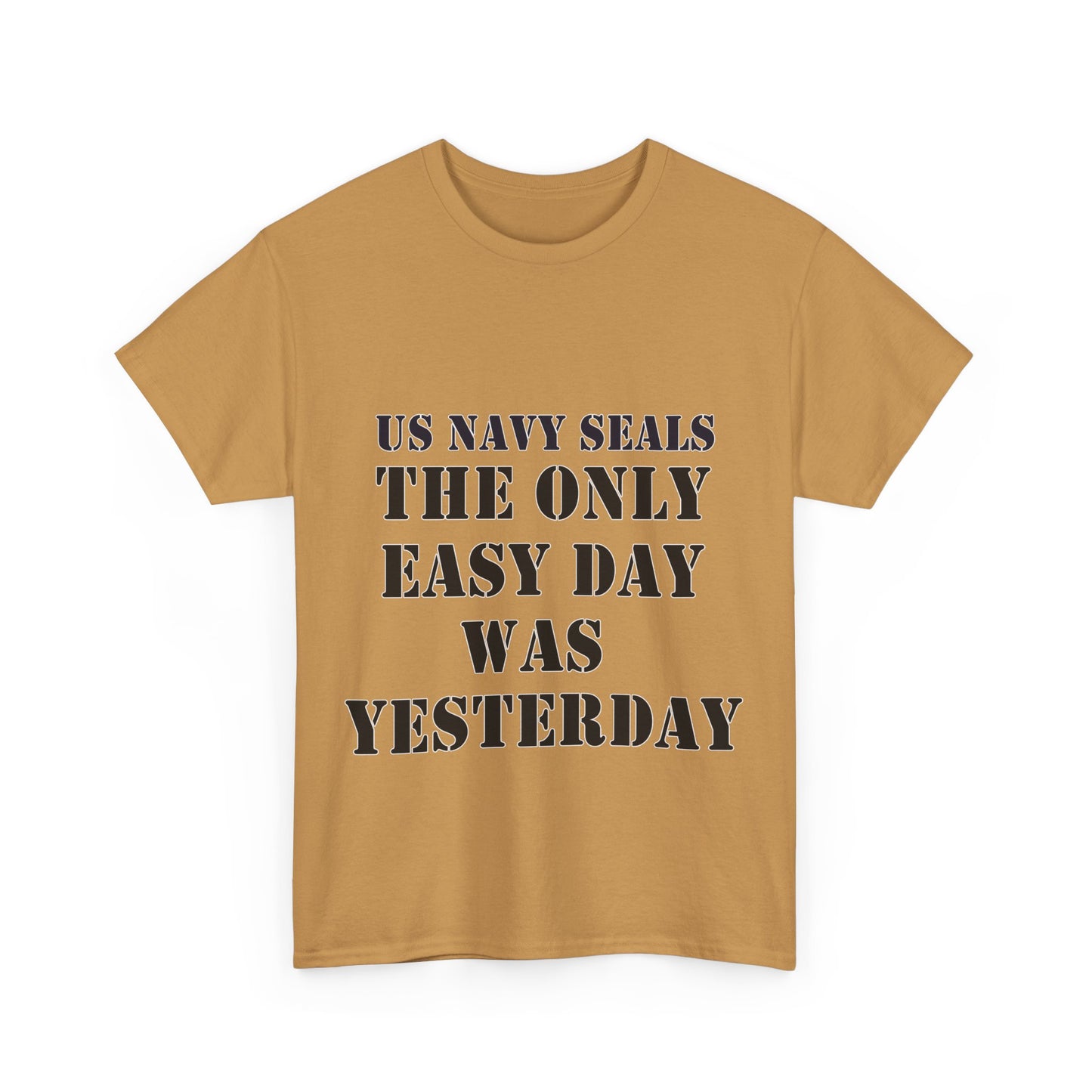 US Navy Seals Motivational Tee - Unisex Heavy Cotton Tee for Veterans and Supporters UK