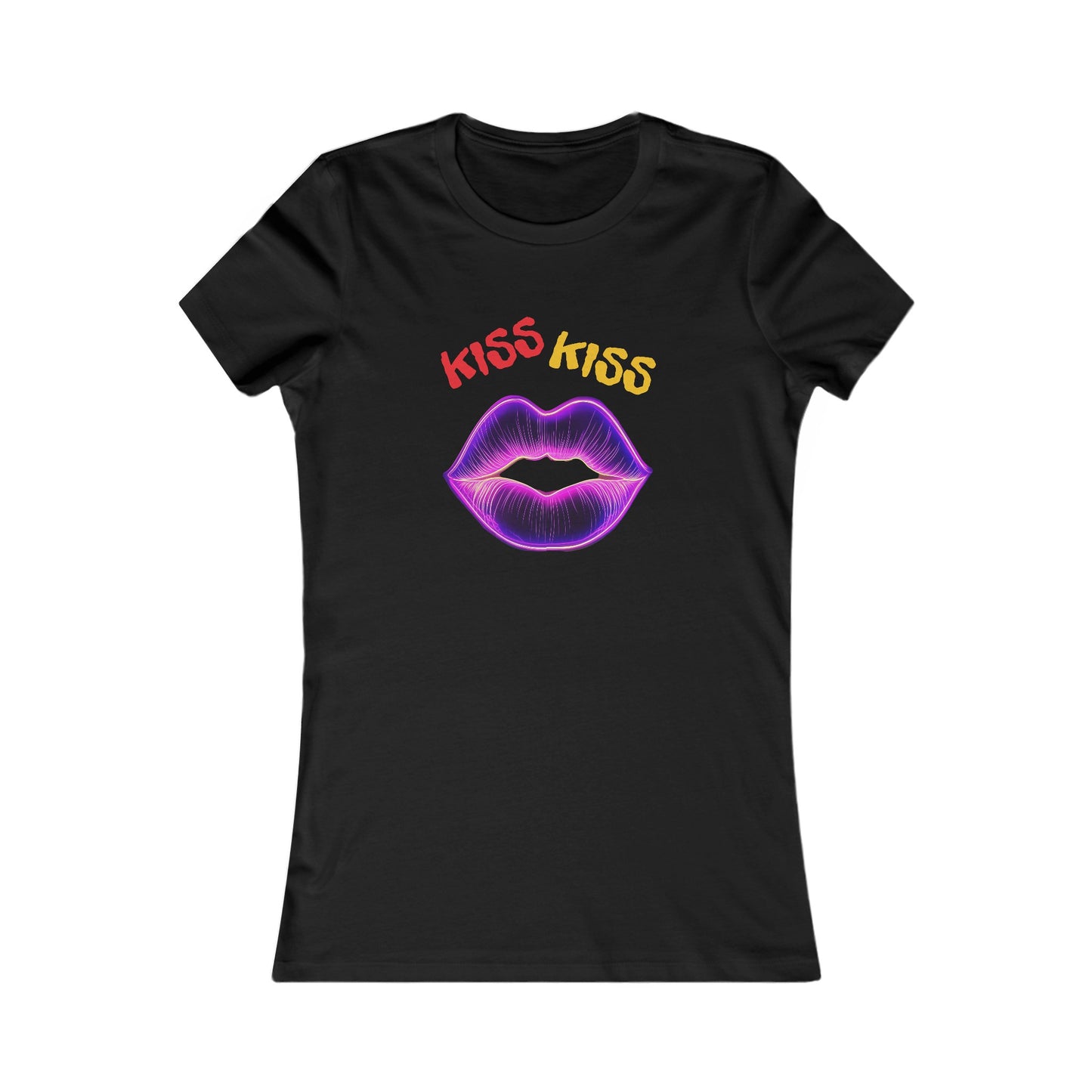 KISS KISS - Women's Favorite Tee - USA