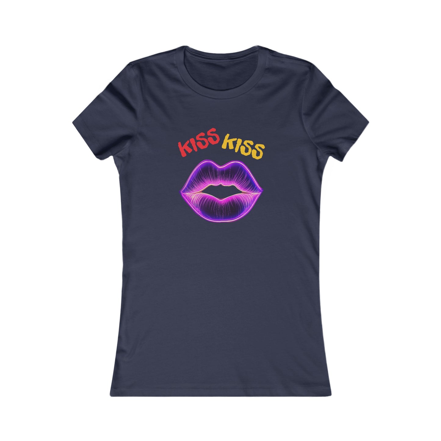 KISS KISS - Women's Favorite Tee - USA