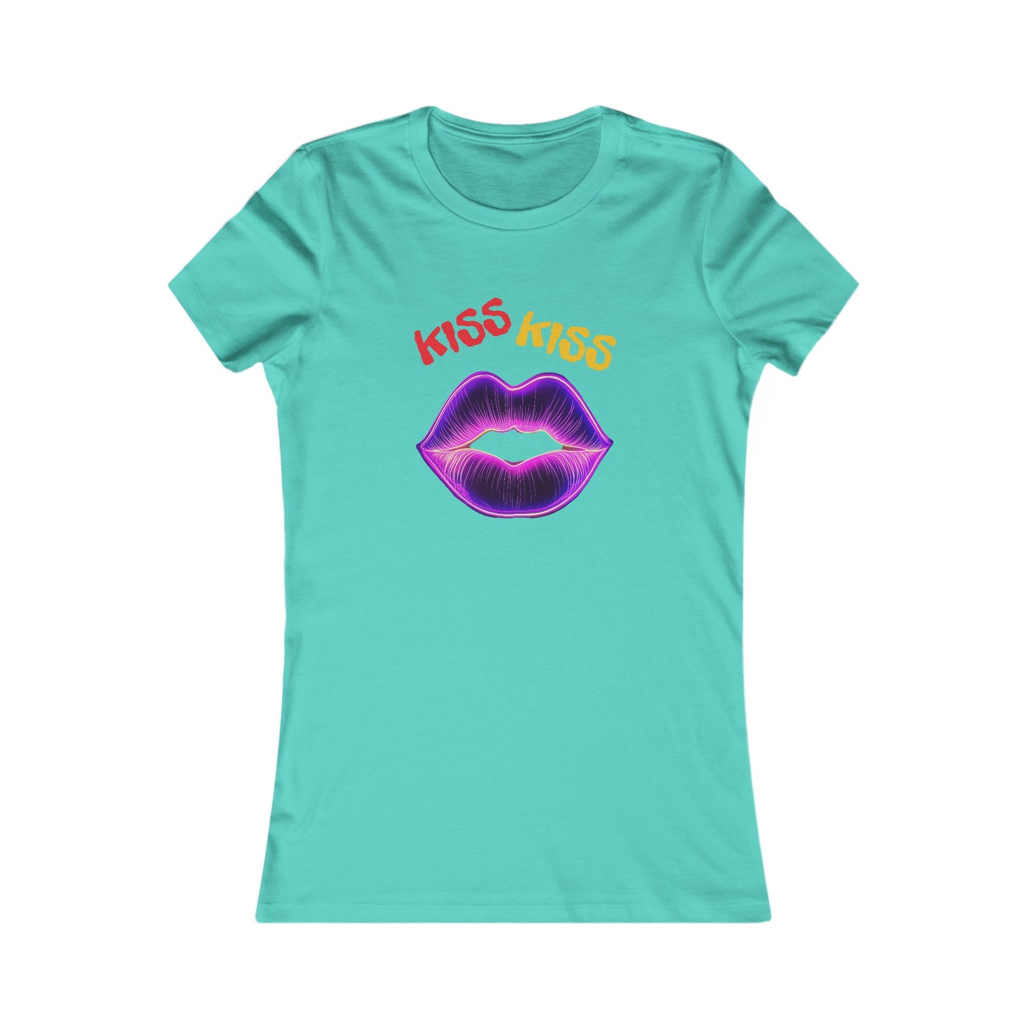 KISS KISS - Women's Favorite Tee - USA