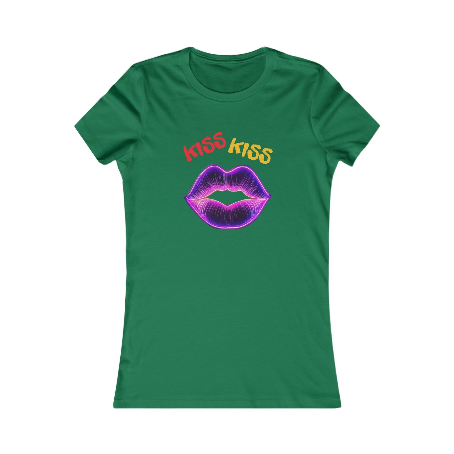 KISS KISS - Women's Favorite Tee - USA