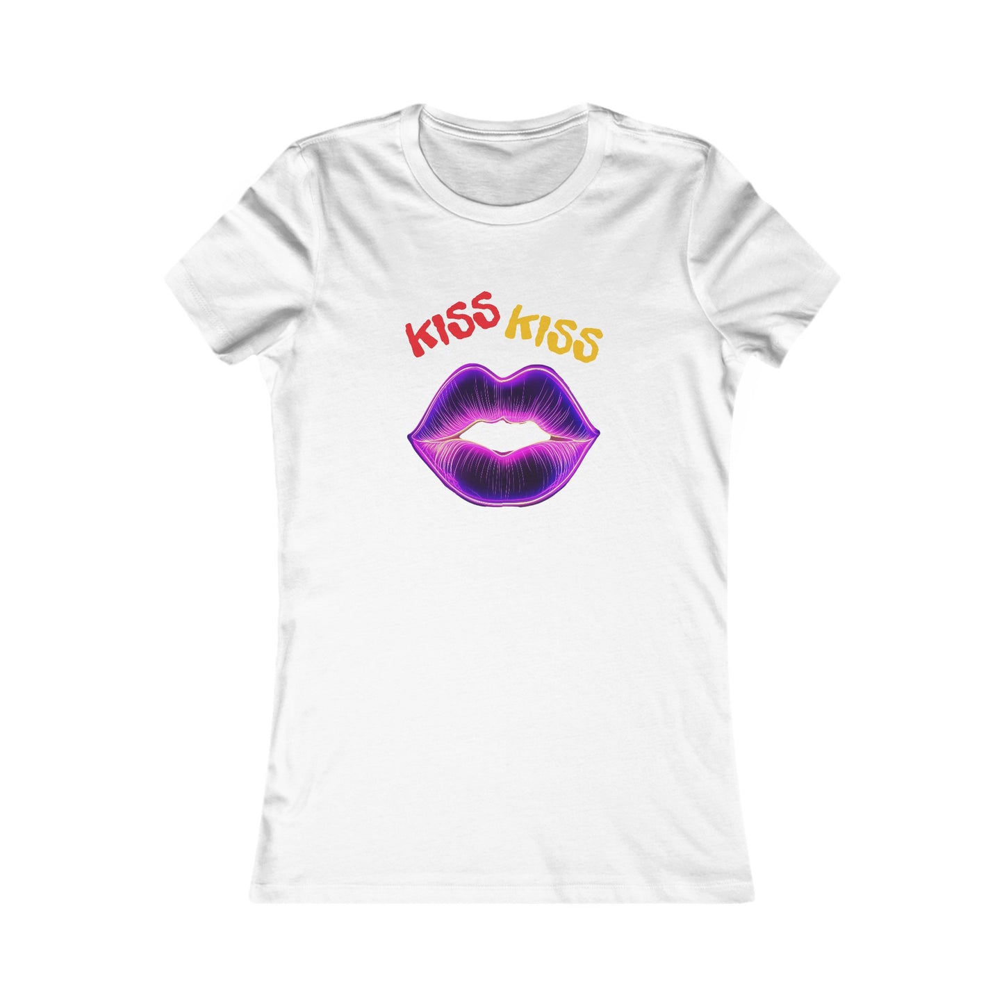KISS KISS - Women's Favorite Tee - USA