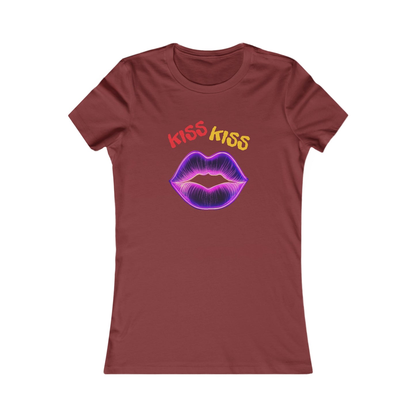 KISS KISS - Women's Favorite Tee - USA