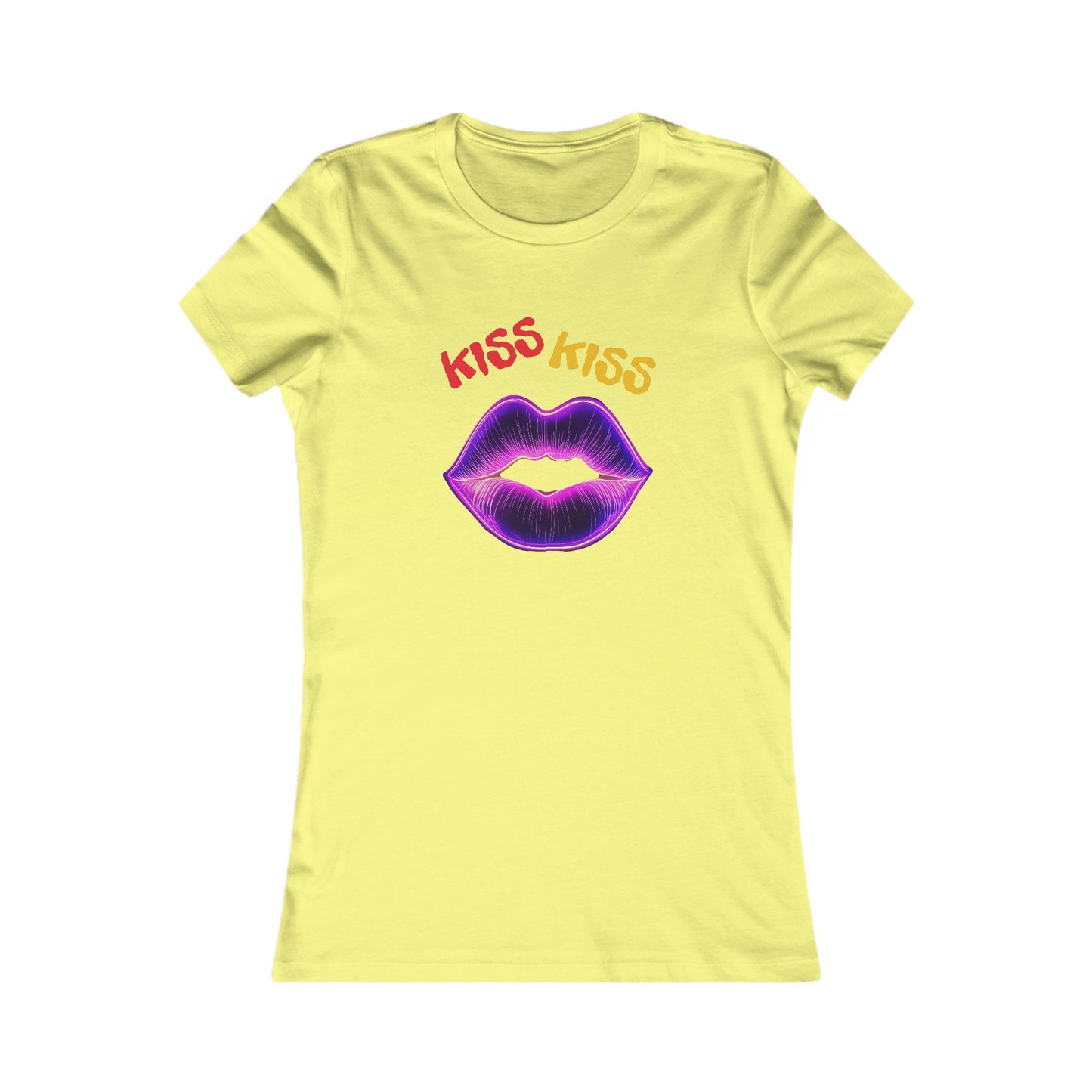 KISS KISS - Women's Favorite Tee - USA