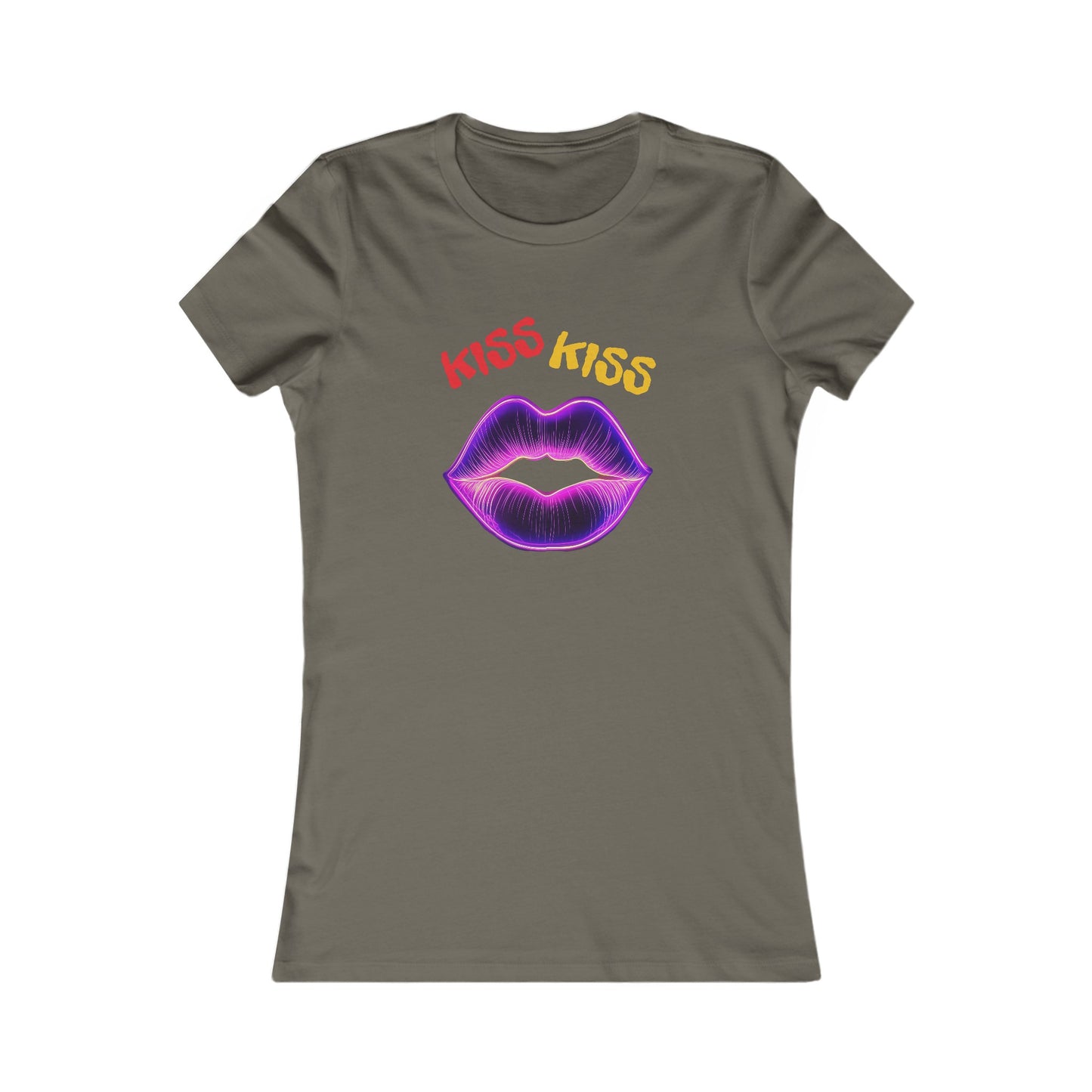 KISS KISS - Women's Favorite Tee - USA