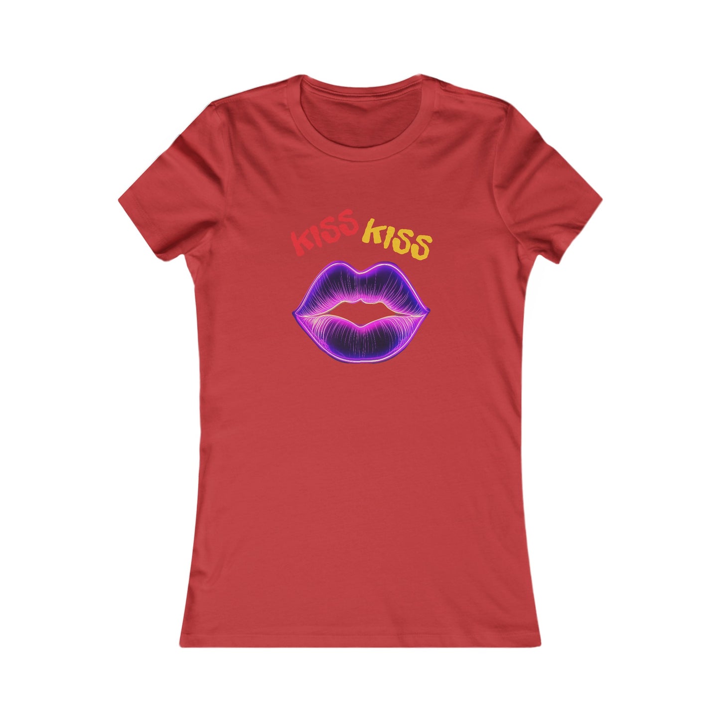 KISS KISS - Women's Favorite Tee - USA