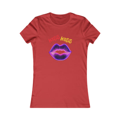 KISS KISS - Women's Favorite Tee - USA