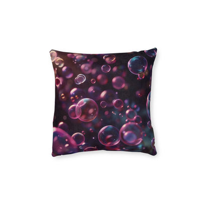 Blackcurrant Bubbles - Square Pillow - UK