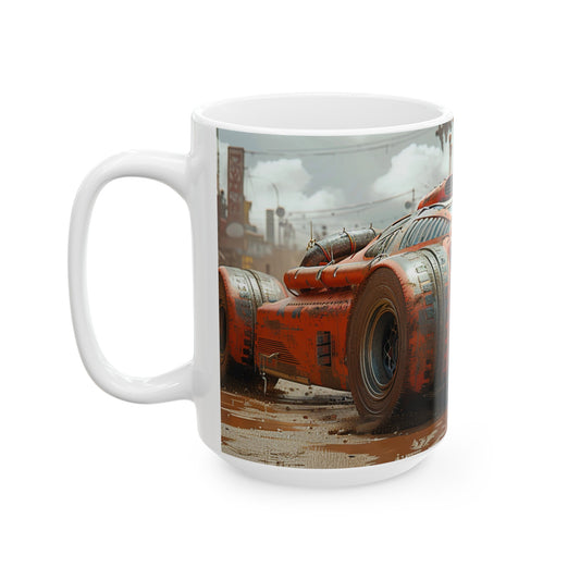 Car 3 Ceramic Mug, (11oz, 15oz) - USA
