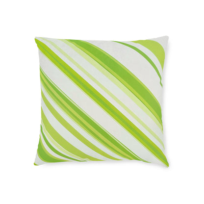 Sweet Apple Stripes - Square Pillow - UK