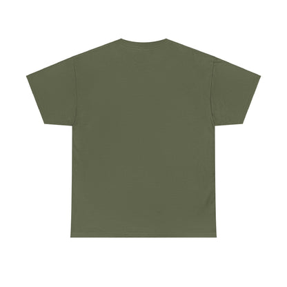 Heavy Cotton Tee - Military Action Print Tee UK